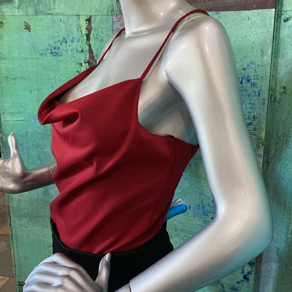 Socialite Ruby Red Bodysuit - Picture 3 of 9